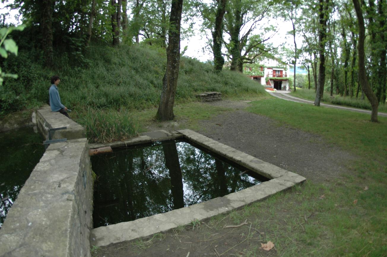 Figure 1 - Source à la Pointe Sainte-Anne - Hendaye