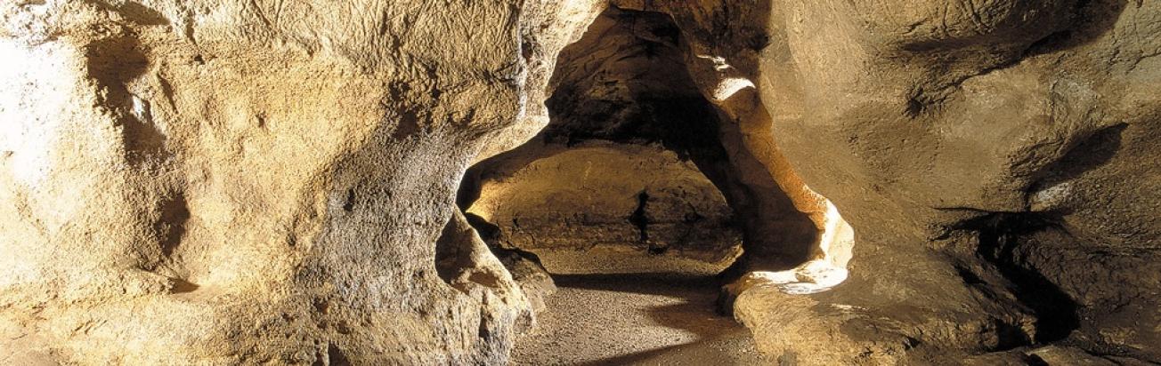 Figure 4 - Grotte de Pair-non-Pair. Photo vers l'intérieur à partir de l'entrée