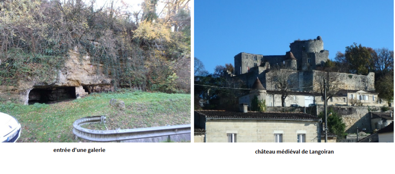 Figure 6 - Exploitation du calcaire à Astéries (© Bourbon P., 2017)