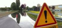 Route inondée