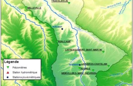 Localisation du bassin de la Bresle