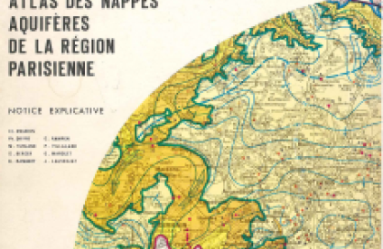 Atlas des nappes aquifères de la région Parisienne de 1970