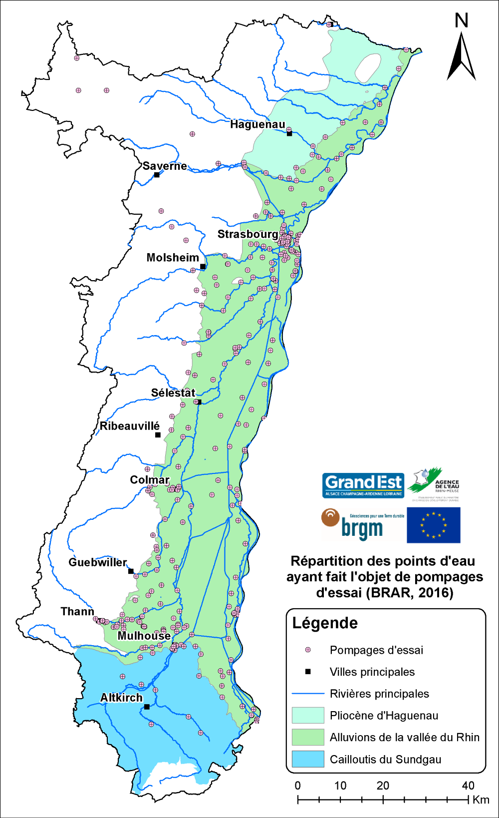 Localisation des points d’eau avec pompages d’essai