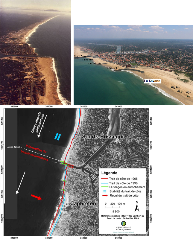 Vues aériennes de Capbreton