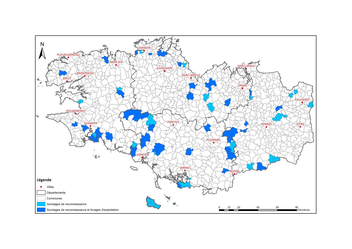 Carte régionale des recherches en eau souterraine réalisées entre 2006-2020 pour l'eau potable
BRGM, 2022
Carte régionale des recherches en eau souterraine réalisées entre 2006-2020 pour l'eau potable