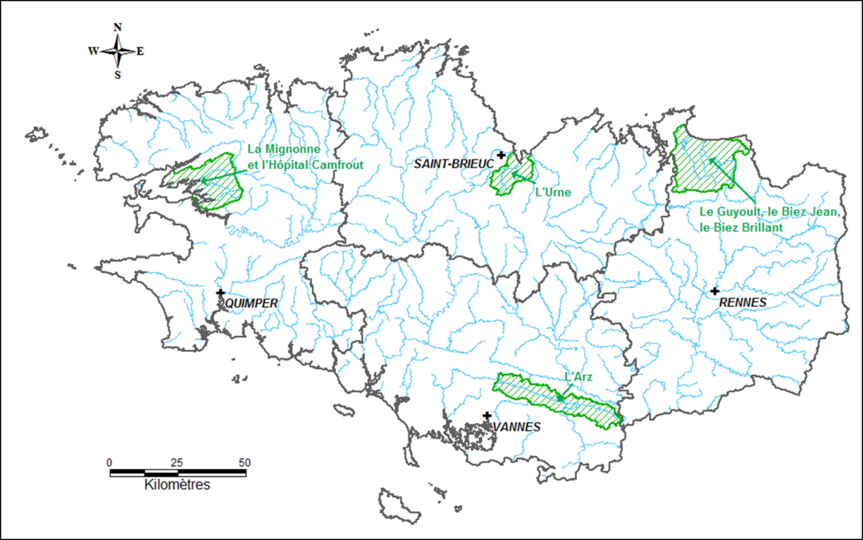Entités hydrogéologiques « test » pour l’inventaire des prélèvements d’eau souterraineBRGM Entités hydrogéologiques « test » pour l’inventaire des prélèvements d’eau souterraine