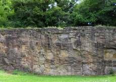 Calcaire oolithique de Jaumont (Lorraine, 2009) © BRGM